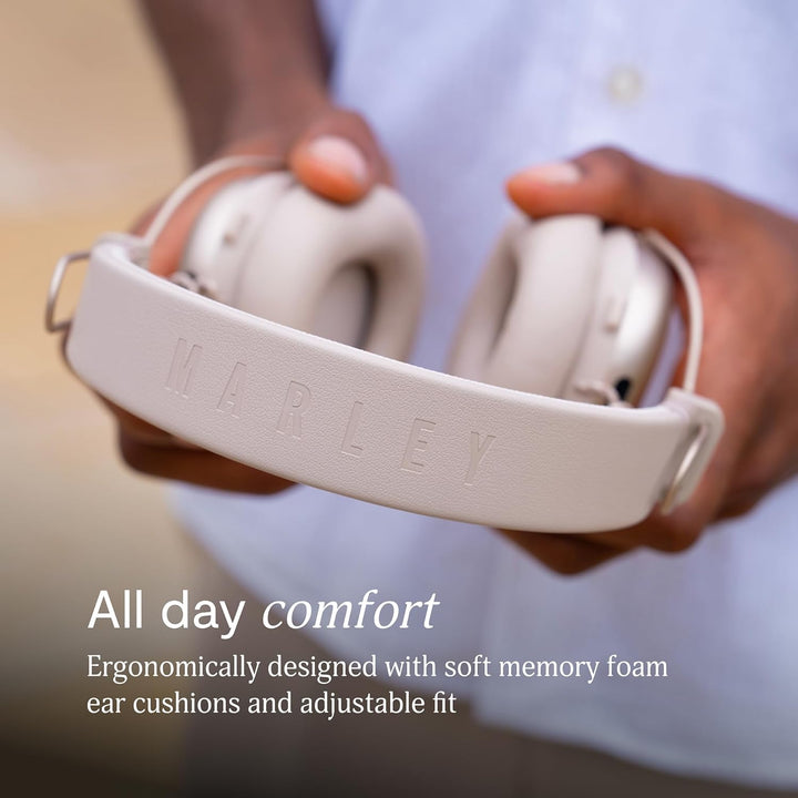 Marley House of Positive Vibration Rebel kabellose Bluetooth Kopfhörer - Over-Ear Wireless ANC mit a
