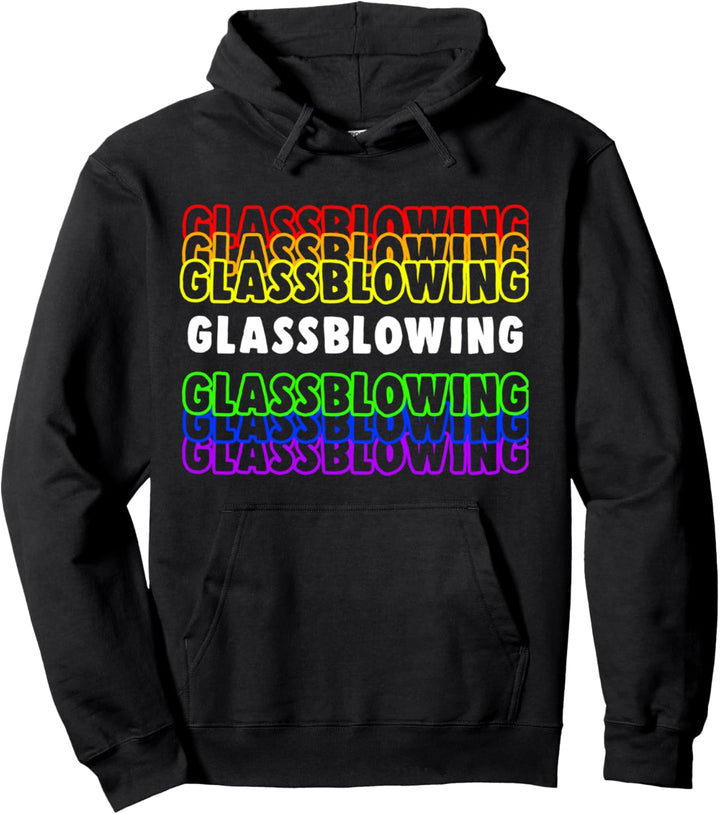 Glasblasen Glasbläser Glas Glasbläserei Glasmacher Gläser Pullover Hoodie
