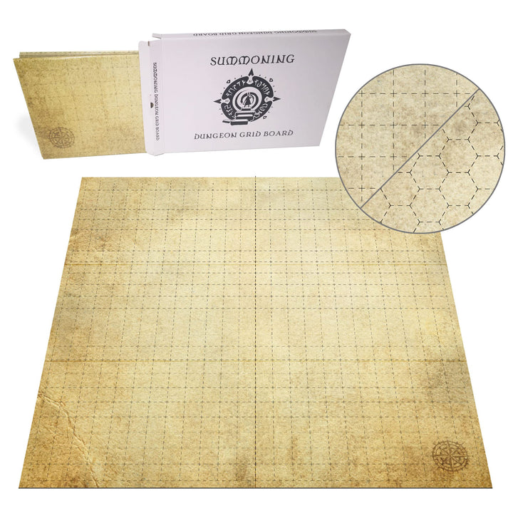 Summoning Dungeon Grid Board| UNENTBHRLICHES Rollenspiele – Kriegsspiele - Brettspiele Accesorie | K