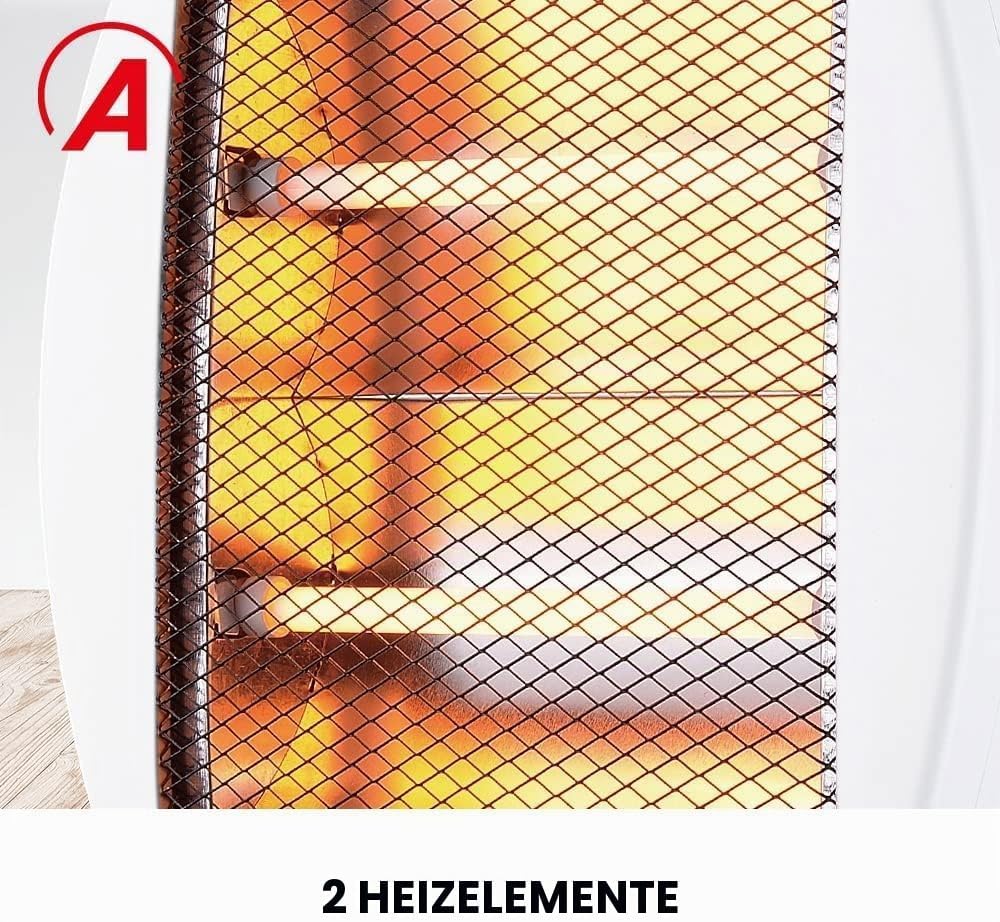 ARDES | AR435C Quarzofen FLEXO MINI - Klappbarer Quarzofen - Quarzofen mit Strahlung - 2 Leistungen