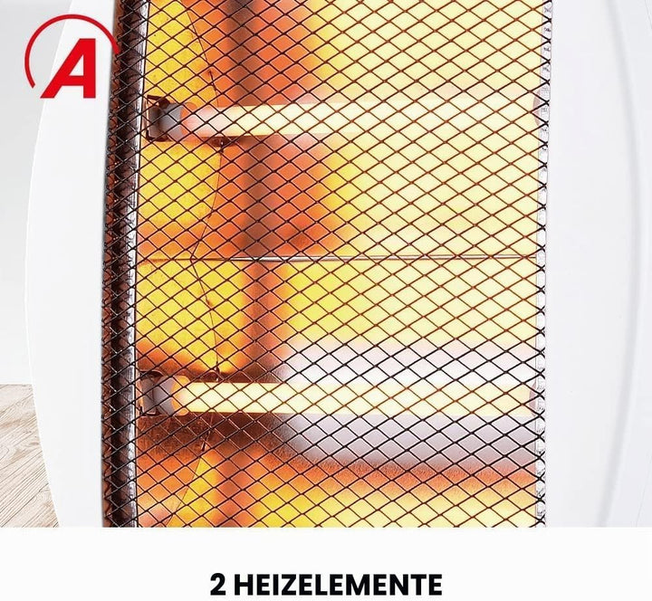 ARDES | AR435C Quarzofen FLEXO MINI - Klappbarer Quarzofen - Quarzofen mit Strahlung - 2 Leistungen