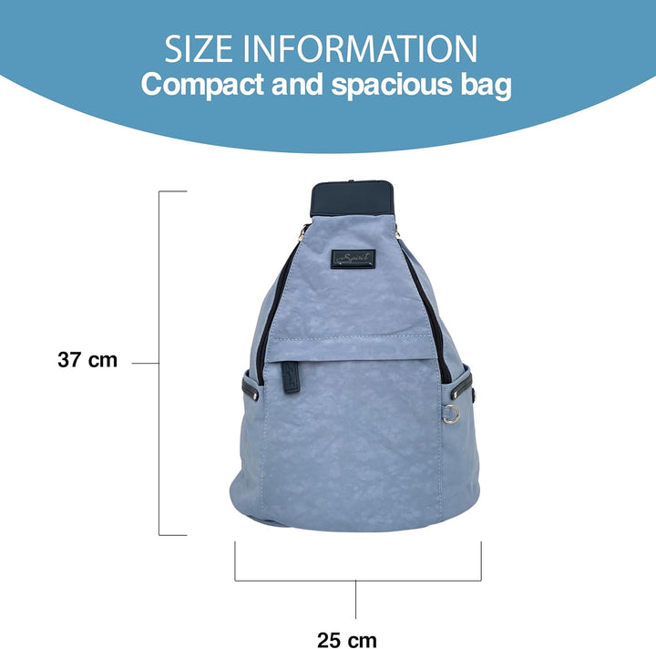 SPIRIT Damen Rucksack Einheitsgrösse Kornblumenblau/Marineblau, Einheitsgrösse Kornblumenblau/Marine