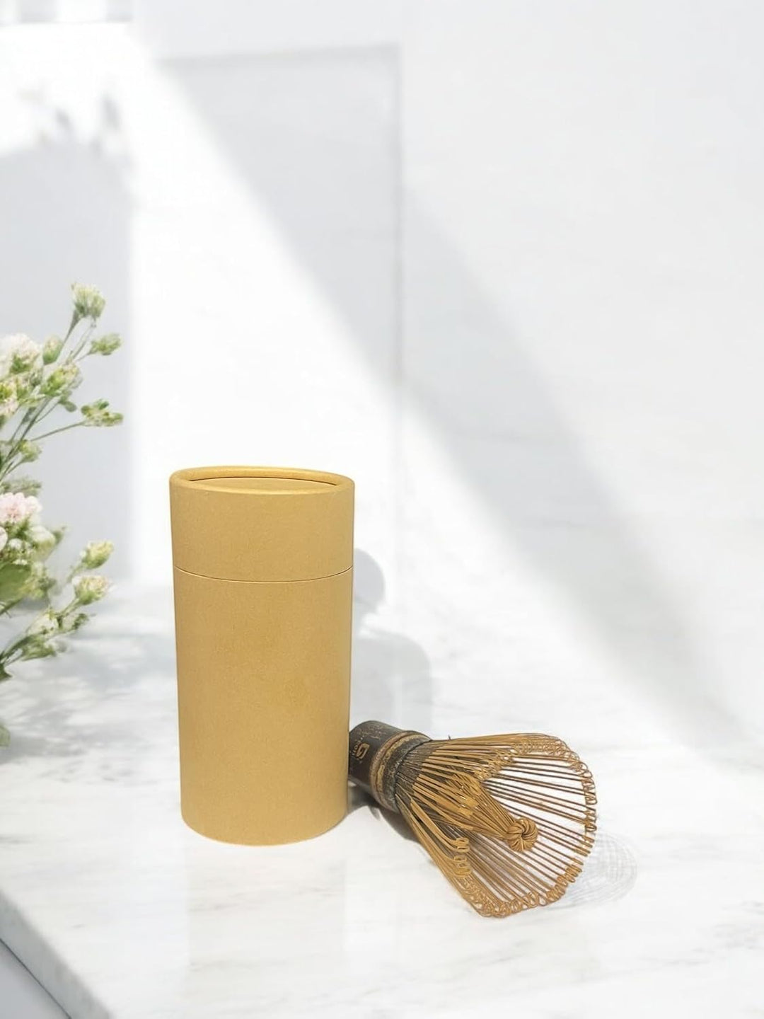 Japan Matcha Set 50g Ceremonial Matcha + Bambus Matchabesen Whisk