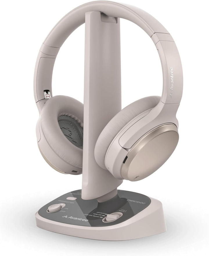 Avantree Crescendo Me – Personalisierte Funkkopfhörer Kabellos für Fernseher & Senioren, TV Kopfhöre