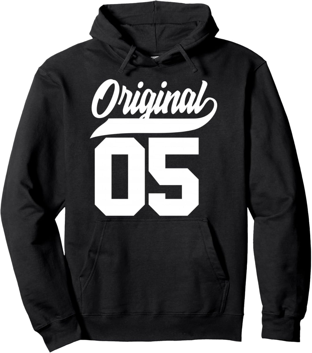18.Geburtstag Geschenk Jungen Mädchen Original Jahrgang 2005 Pullover Hoodie