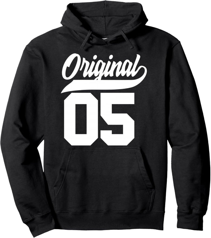 18.Geburtstag Geschenk Jungen Mädchen Original Jahrgang 2005 Pullover Hoodie