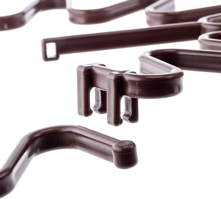 KADAX Staudenhalter Ø 21 cm im 10er Set, Pflanzenhalter Rund mit Kabelbinder, Hortensienhalter aus K