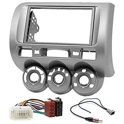 Sound way - 2 DIN Autoradio RadioRahmen RadioBlende einbause für Honda Fit, Jazz 2002-2008 - KA11-46
