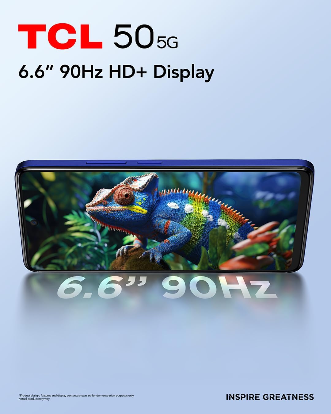 TCL Mobile 50 5G Smartphone, MediaTek Dimensity 6100plus Chipsatz, 6,56 Zoll HDplus 90Hz Display, 12
