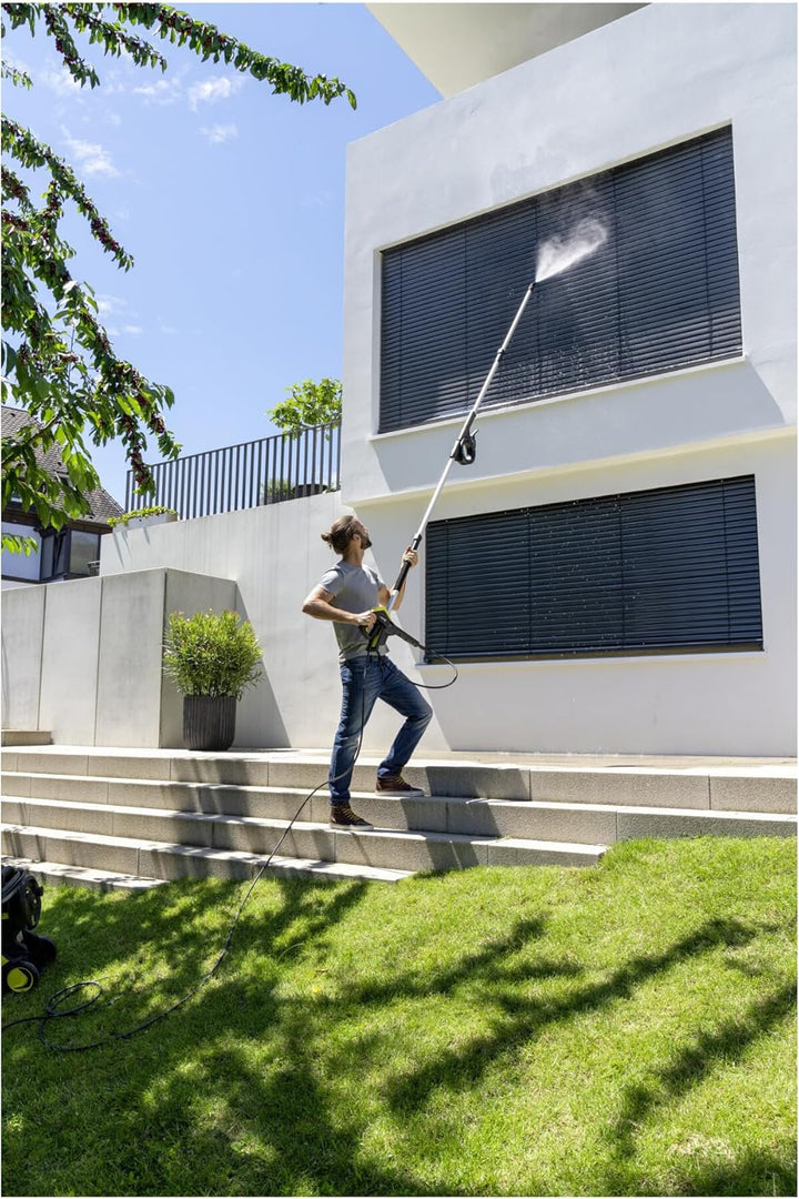 Kärcher Teleskopstrahlrohr TLA 4 Reinigungsset für Fassaden und Glasflächen, passend für Kärcher Hoc