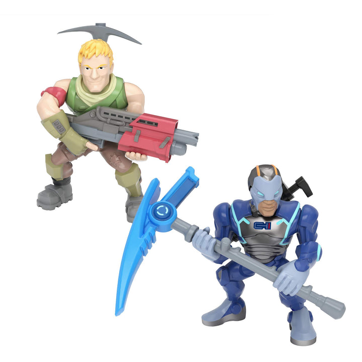 Fortnite BO35633 Carbide & Sergeant Jonsey Action-Spielfigur, Mehrfarbig, 63533