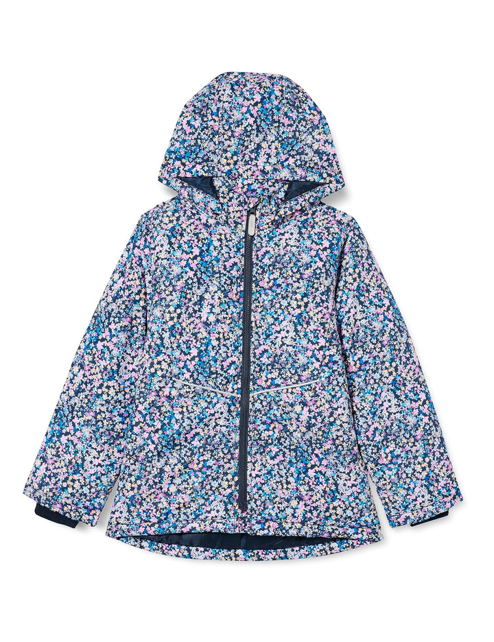 NAME IT Mädchen Nkfmaxi Jacket Small Flowers Jacke, 92