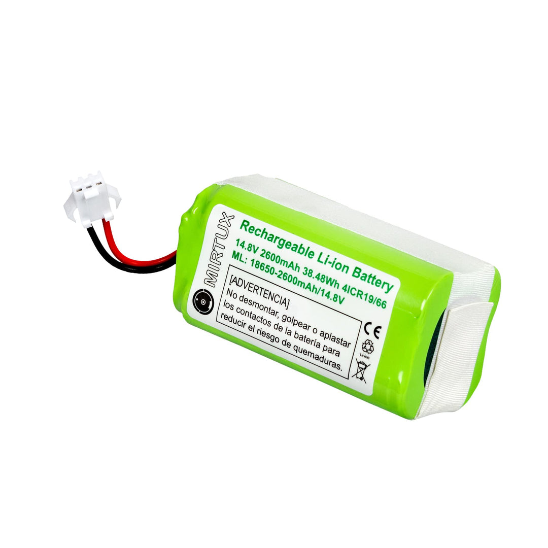 MIRTUX Akku Conga 1090, 1099, 1190, 1790, 1990 und 2290 Ultra Ersatz 14,8 V 2600 mAh Li-Ion Ersatz-L