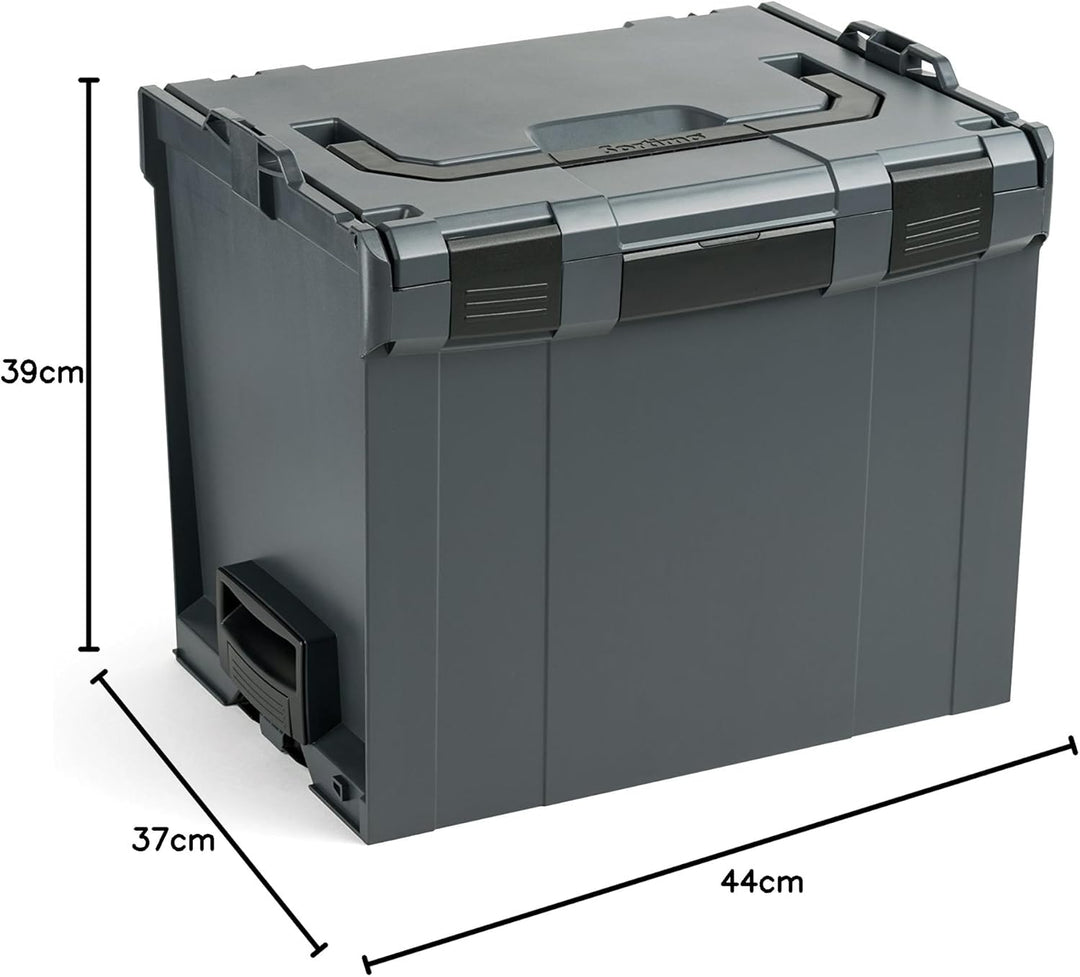 Bosch Sortimo L BOXX 374 Anthrazit Grösse 4 Serie G (alte Version) Professioneller Werkzeugkoffer -