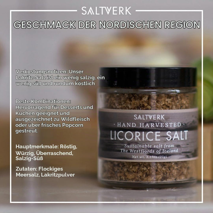 Saltverk Lakritzsalz aus Island