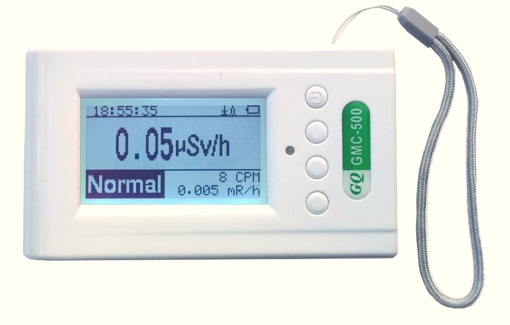 GQ GMC-500 Geiger Counter Strahlung Detektor Beta Gamma X-Ray Dosimeter