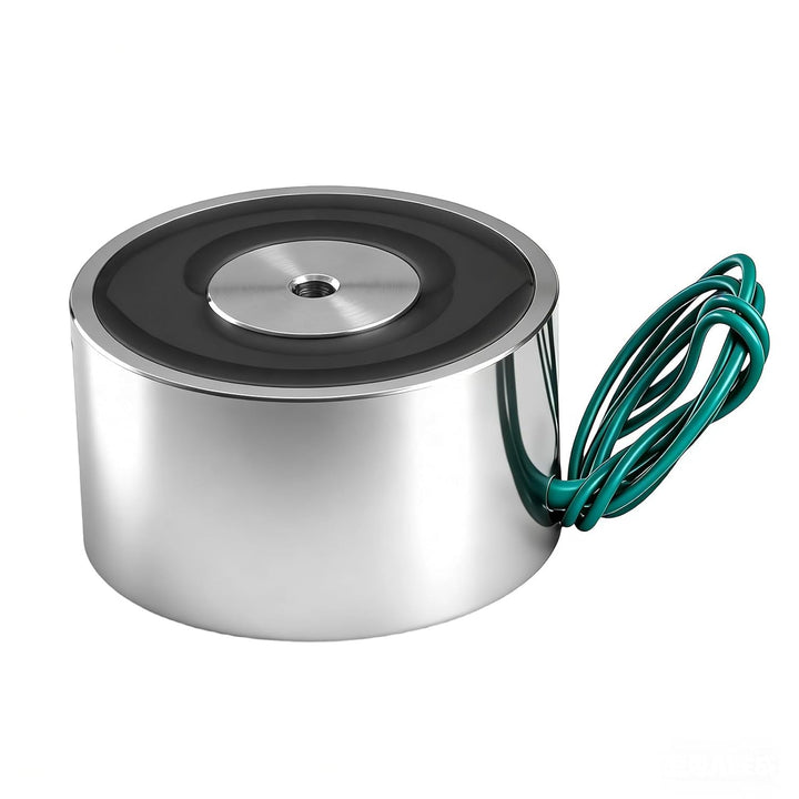 Heschen Elektromagnet P50/27, Aussendurchmesser: 50 mm, DC 12 V, 50 kg