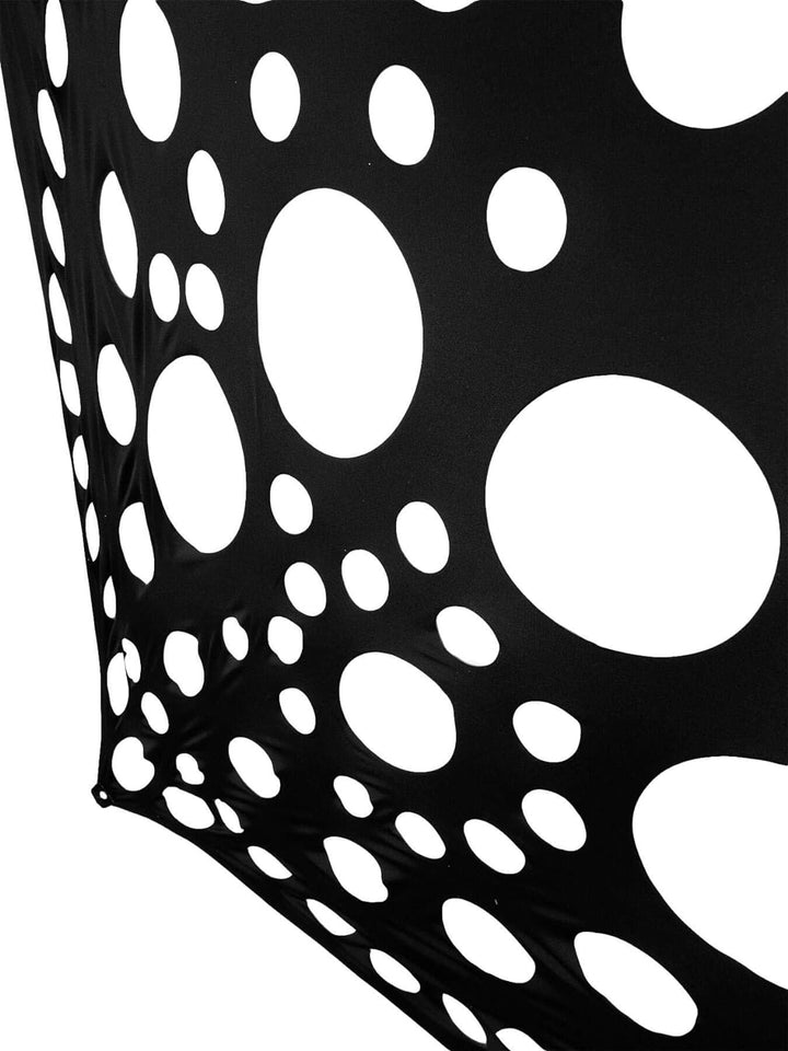 PSYWORK Segel Spandex | Psychedelic Universe | Schwarz | 3 x 6m | Wandtuch Wandbehang Stoff Neon Dek