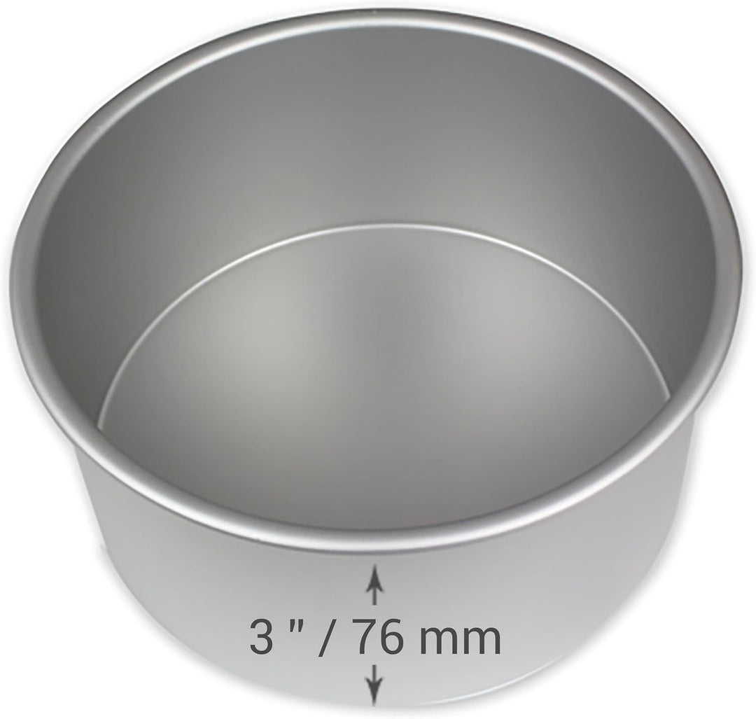 PME Runde Backform aus eloxiertem Aluminium, 381 x 76 mm, 38.1 cm 38 x 38 x 7.5 cm, 38 x 38 x 7.5 cm