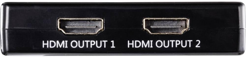 SpeaKa Professional SP-9443508 1+2 Port HDMI-Splitter Schwarz