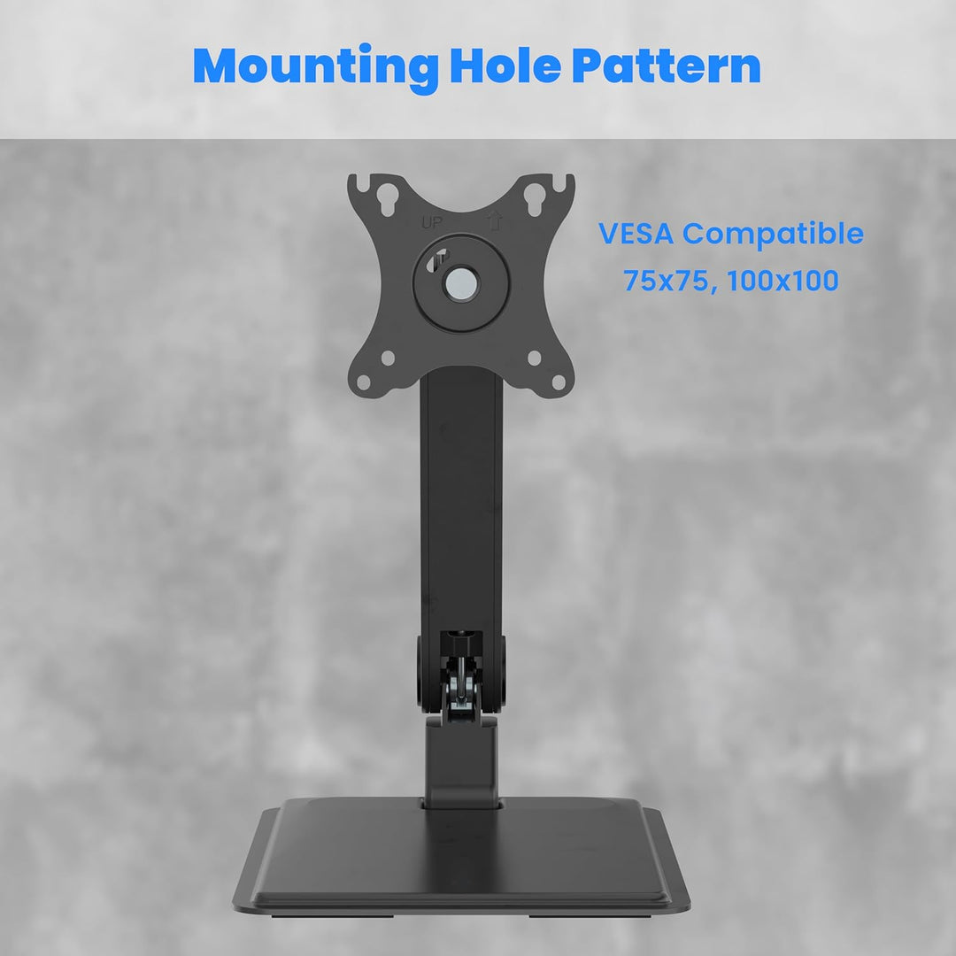 Conecto Monitor Halterung, Monitorhalterung für Touchscreen, VESA 75 und 100, 17-32 Zoll, bis 8 KG B