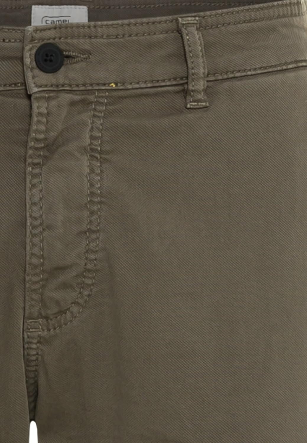 camel active Herren Klassische Hose 30W / 32L Dunkel Grün, 30W / 32L Dunkel Grün