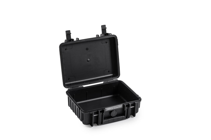 B&W Transportkoffer Outdoor - Typ 1000 - Schwarz - Wasserdicht nach IP67 Zertifizierung, Staubdicht,