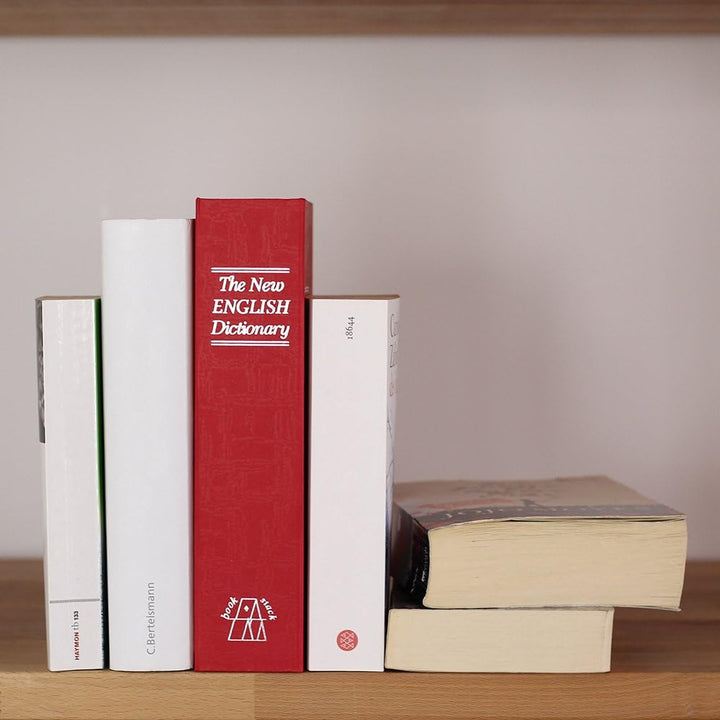 Rottner Buchkassette Bookcase – Zylinderschloss – rot