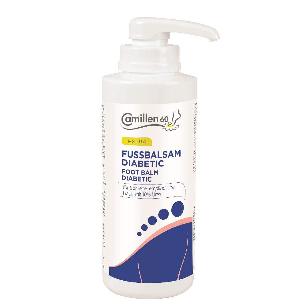 Fussbalsam Diabetic, 500 ml mit Spender Camillen 60