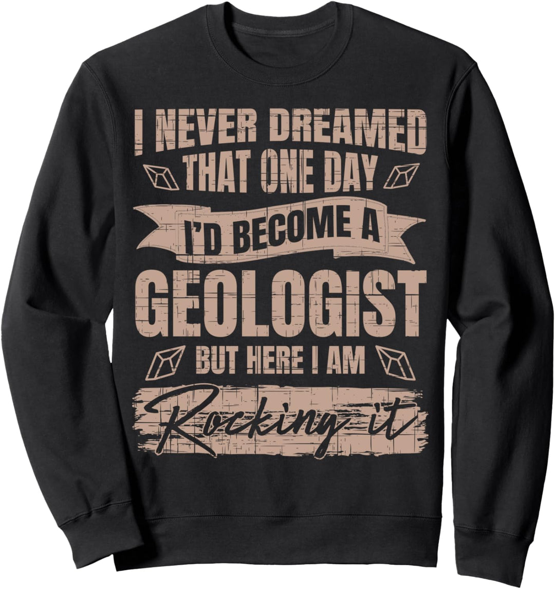 Vintage-Geologie-Geologie Sweatshirt