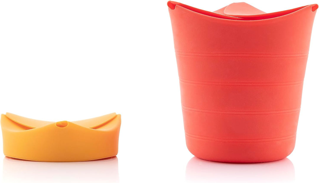 InnovaGoods Popcorn-Bereiter, faltbar, Silikon, Mehrfarbig,