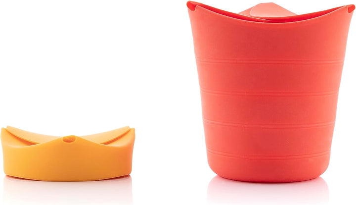 InnovaGoods Popcorn-Bereiter, faltbar, Silikon, Mehrfarbig,