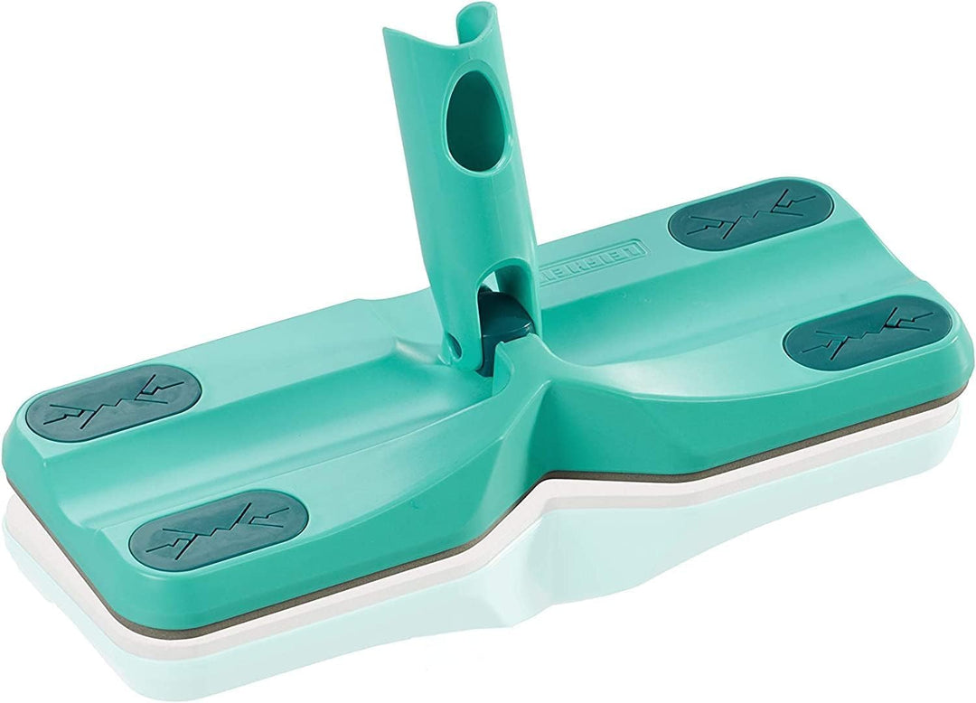 Leifheit Bodenplatte Clean and Away mit Click System Staubwischer zur Trockenreinigung, Staubfänger