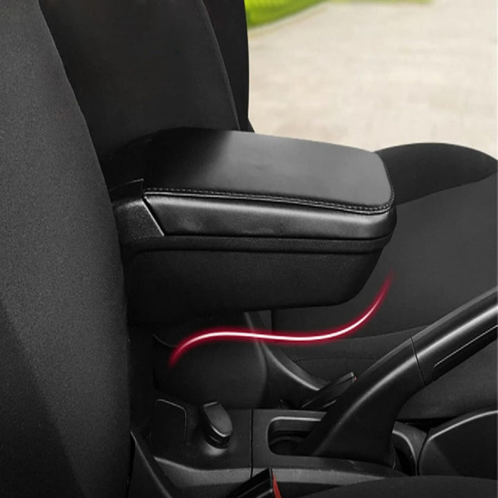 Mittelkonsolenarmlehne, Mittelarmlehnenbox mit Wasserbecherhalter Ersatz für Smart Fortwo Forfour 45