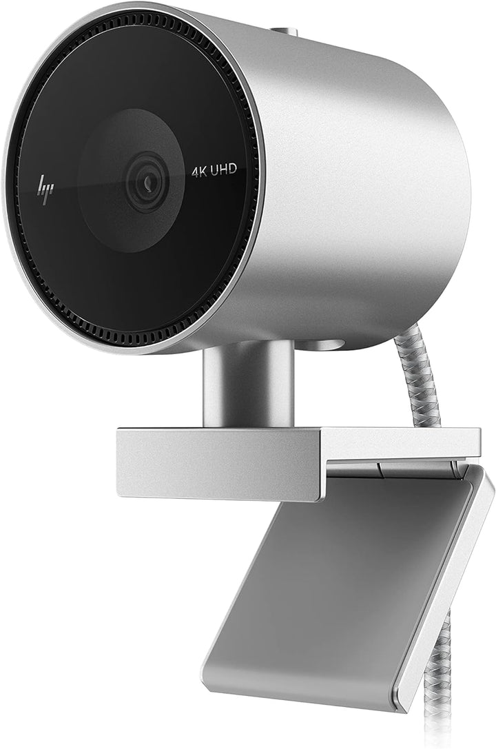 HP 950 4K Pro Streaming Webcam (USB 3.2 Gen 1 (3.1 Gen 1), KI-Face-Framing-Technologie, 1080p/4K Auf