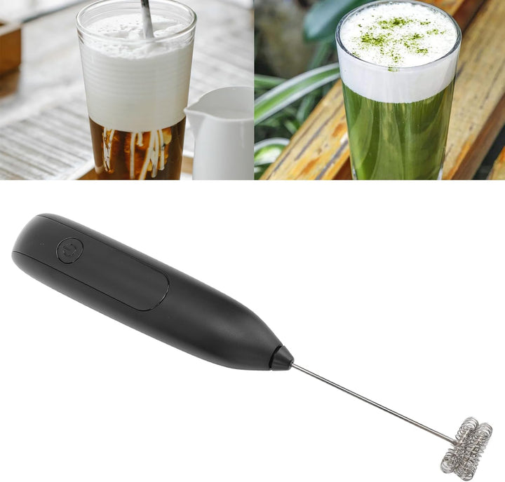 Handheld-Milchaufschäumer mit Ladestation, Unverzichtbares Werkzeug Zum Backen von Kaffee in der Küc