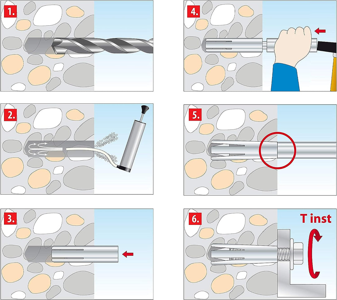 TOX Setzwerkzeug Impact Tool passend zu Einschlaganker M16, 1 Stück, 02900097, M16