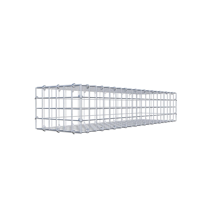 GABIONA Steinkorb-Gabione eckig, Maschenweite 5 x 5 cm, Tiefe 30 cm, Gabione 100 x 20 x 30 cm (L x H