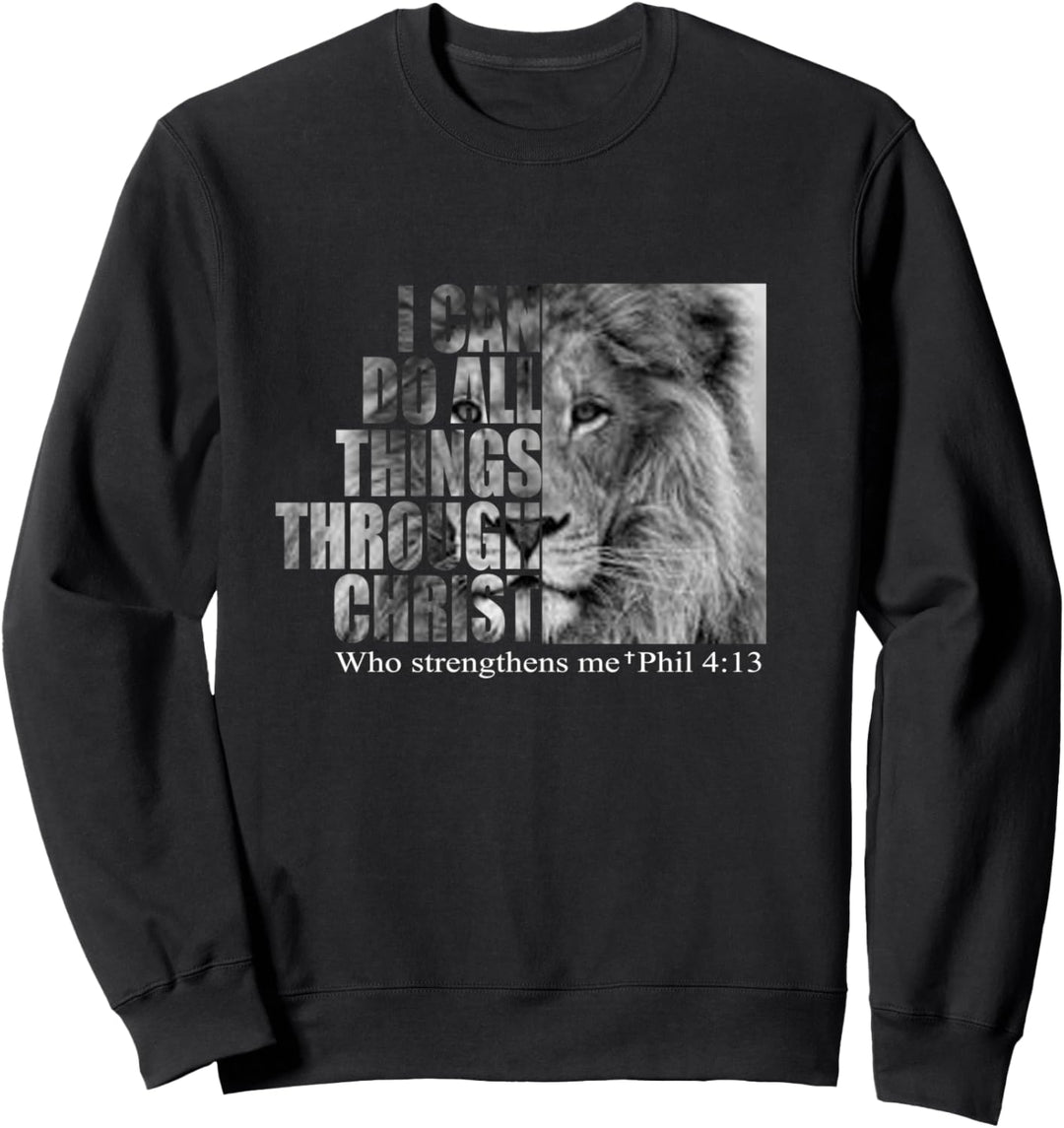 Christliches Gospel und Bibelspruch für unseren Herrn Jesus Sweatshirt