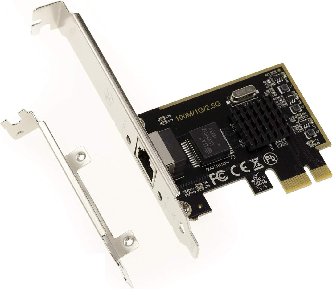 KALEA-INFORMATIQUE PCIe 2.5 Gigabit Ethernet 10 100 1000 1G 2.5G Netzwerk-Controller-Karte mit RJ45-