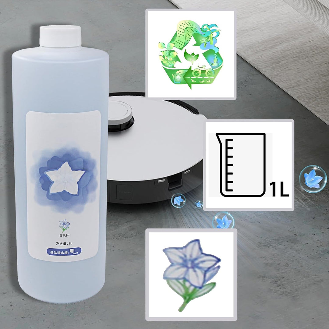 Reinigungslösung Kompatibel mit ECOVACS DEEBOT X8/X9/T50/X5 Omni/X2 OMNI/T30S Combo / T30 (Pro) Omni