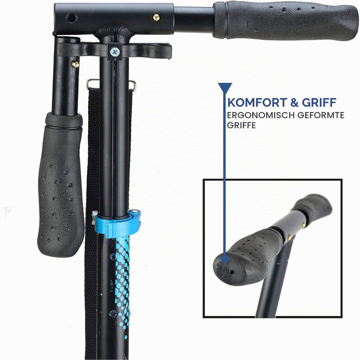 Apollo XXL Wheel Scooter - Phantom Pro Cityroller | Klappbarer City Roller für Kinder | Höhenverstel