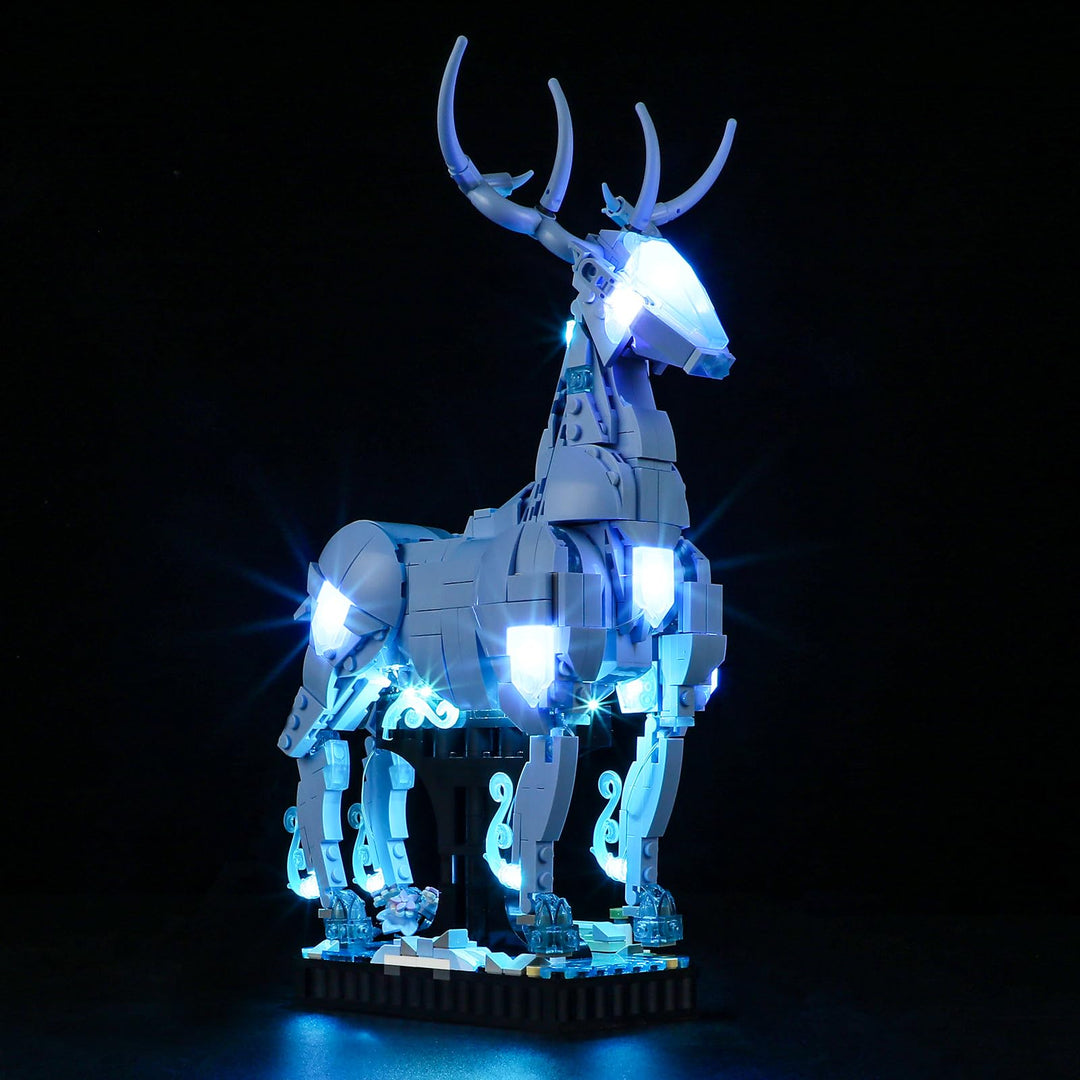 GEAMENT LED Licht-Set Kompatibel mit Lego Expecto Patronum - Beleuchtungsset für Harry Potter 76414