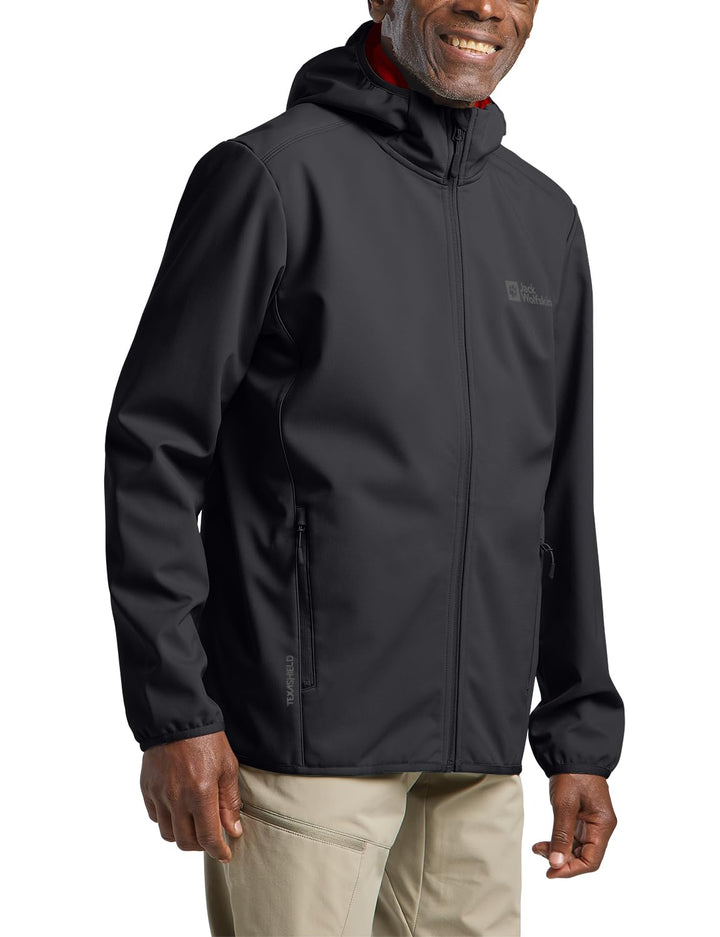 Jack Wolfskin Herren Bornberg Hoody M Softshelljacke 3XL phantom, 3XL phantom