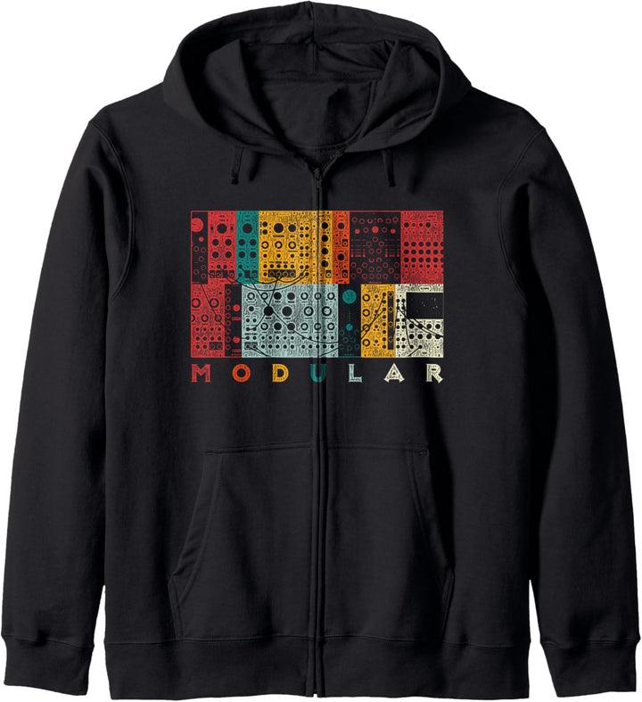 Synthesizer Modular Musik Kapuzenjacke