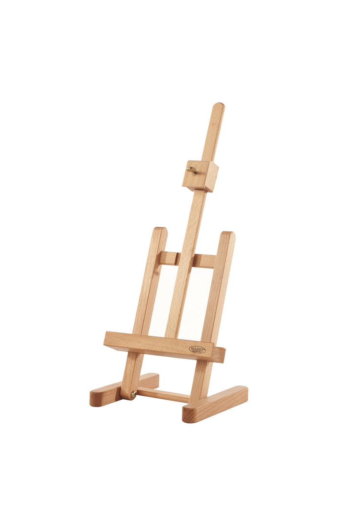Honsell M/16 - Mabef Miniatur Tischstaffelei, ideal als Ausstellungsstaffelei, Höhe und Neigung vers