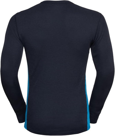 Odlo Herren Active Warm Eco_196702 Funktionsunterwäsche Set XXL Dark Sapphire - Indigo Bunting, XXL