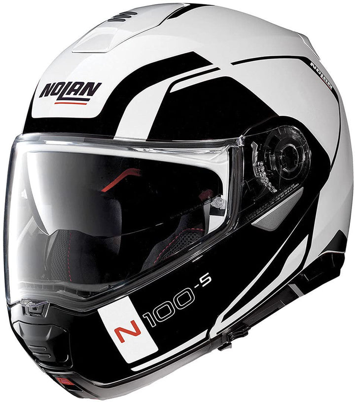 Nolan N100-5 CONSISTENCY N-COM METAL WHITE XXS XXS Weiss, XXS Weiss