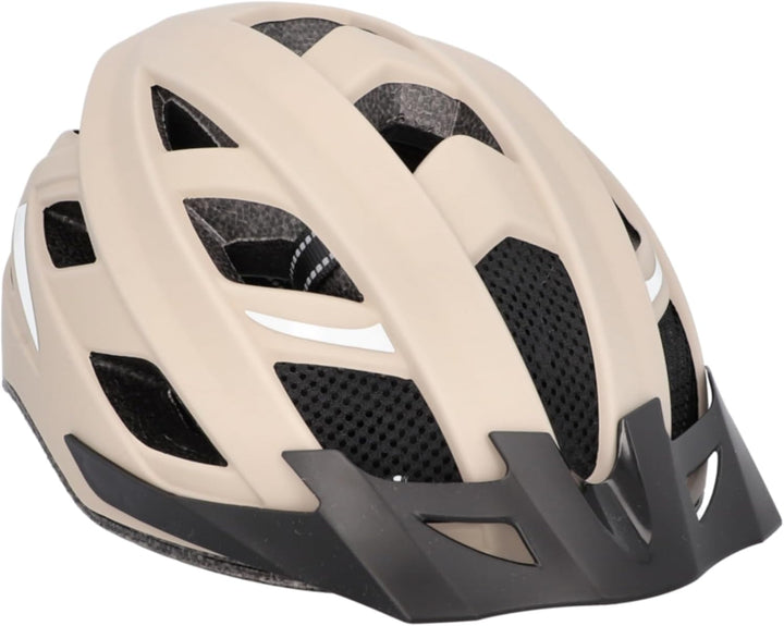 FISCHER Fahrradhelm, Radhelm, Cityhelm Urban Plus, mit integriertem LED-Rücklicht für Damen und Herr