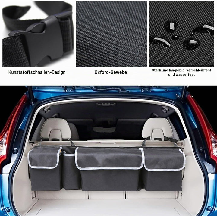 König Design Kofferraum Organizer Auto Kofferraumtasche Aufbewahrungsbox Auto Kofferraum Organizer a